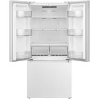  Midea 18.4 cu. ft. French 3-Door Refrigerator MRF18B4AWW IMAGE 2