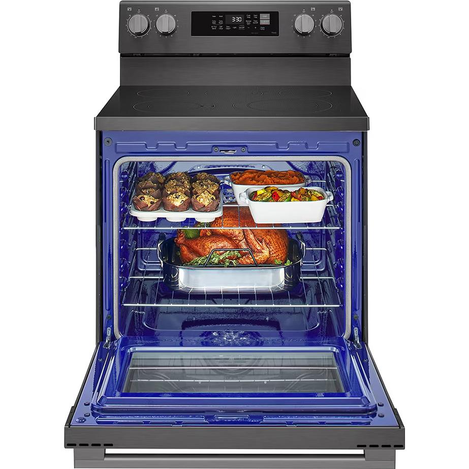  LG 30-inch Smart Electric Range with Air Fry LREN6325ZE IMAGE 5