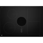  JennAir 30-inch Built-in Induction Cooktop with Downdraft Ventilation JIDT730SBL IMAGE 1