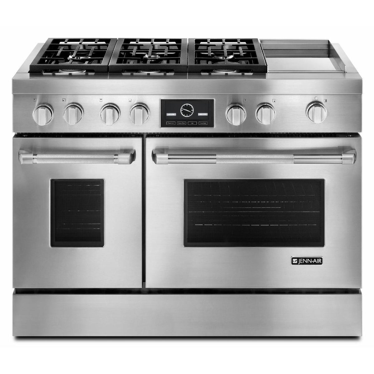  JennAir 48-inch Freestanding Dual-Fuel Range with Dual-Fan MultiMode® True Convection System JDRP548WP IMAGE 1