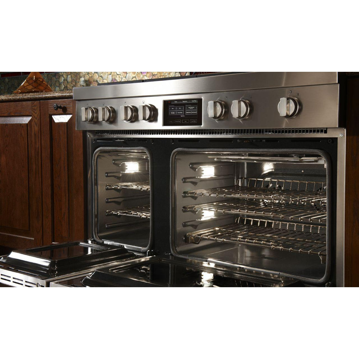  JennAir 48-inch Freestanding Dual-Fuel Range with Dual-Fan MultiMode® True Convection System JDRP548WP IMAGE 10