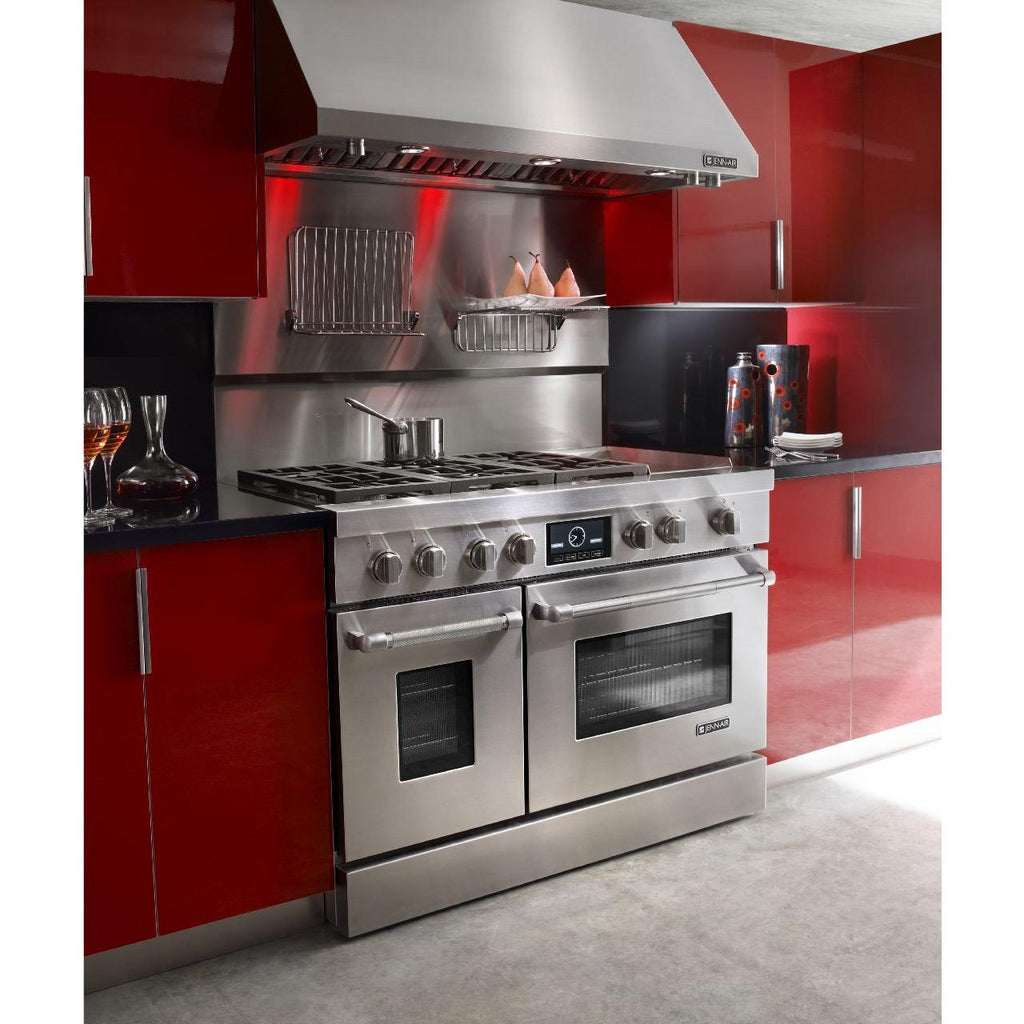  JennAir 48-inch Freestanding Dual-Fuel Range with Dual-Fan MultiMode® True Convection System JDRP548WP IMAGE 20
