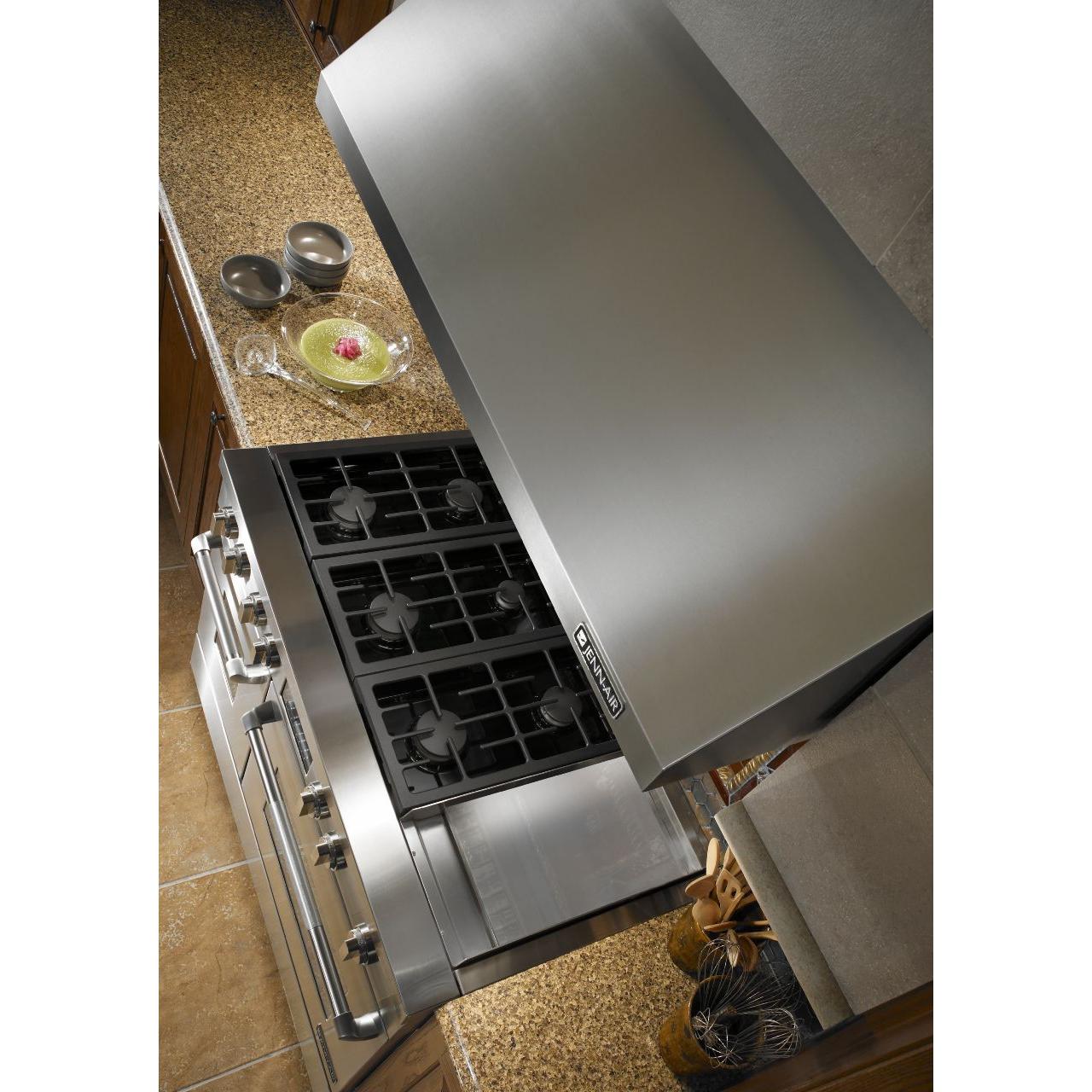  JennAir 48-inch Freestanding Dual-Fuel Range with Dual-Fan MultiMode® True Convection System JDRP548WP IMAGE 8