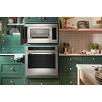  KitchenAid 30-inch, 1.1 cu. ft. Built-in Microwave Oven with Air Fry Mode YKMBT730SPS IMAGE 12