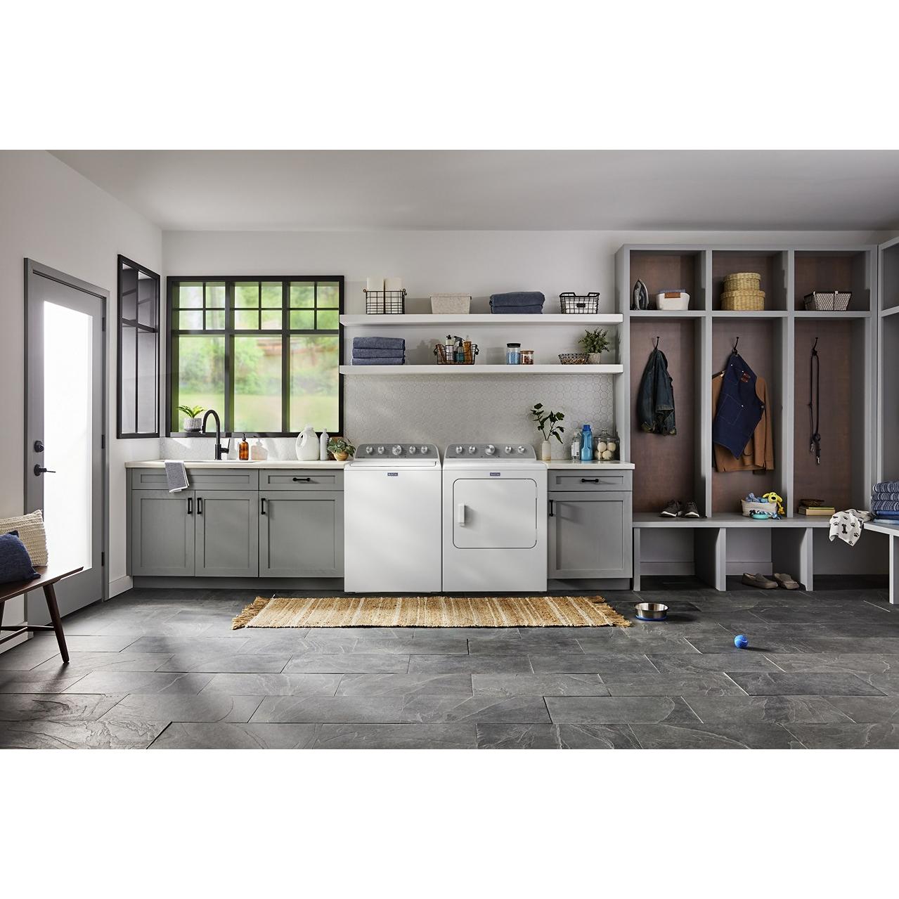  Maytag 7.0 cu. ft. Electric Dryer with Pet Pro Option YMED5605RW IMAGE 7