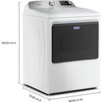 Maytag 7.4 cu. ft. Electric Dryer YMED6205RW IMAGE 7