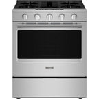  Maytag 30-inch Slide-in Gas Range with Convection Technology MSGS7030SZ IMAGE 1