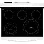  Whirlpool 30-inch Freestanding Electric Range with Air Cooking Technology YWFES7030SW IMAGE 11