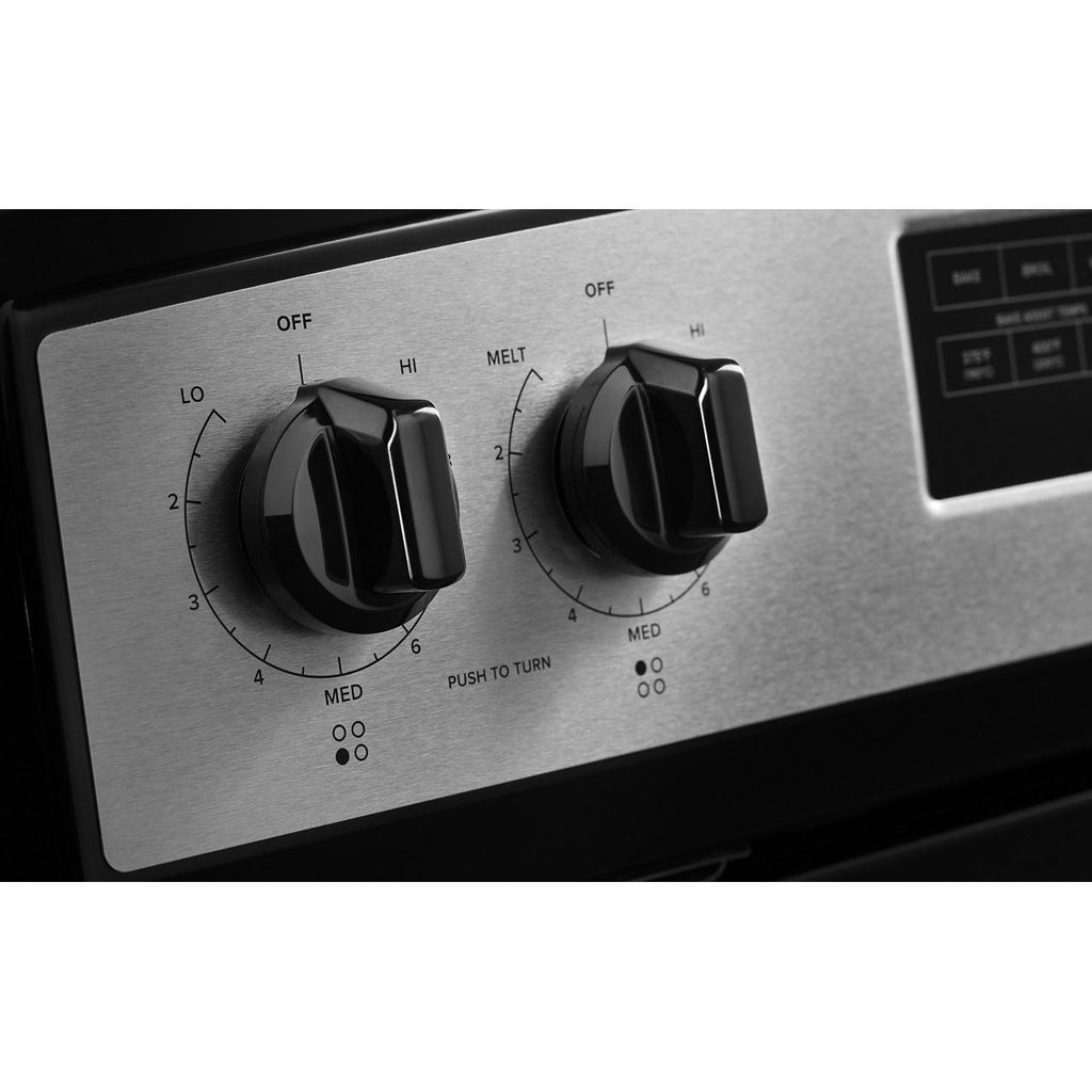  Amana 30-inch Electric Range with Extra-Large Oven Window YAER6203MSS IMAGE 6