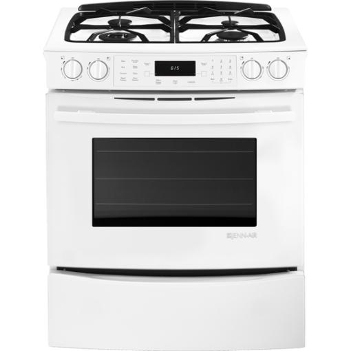  JennAir 30-inch Slide-in Gas Range with MultiMode® Convection System JGS8850CDW IMAGE 1