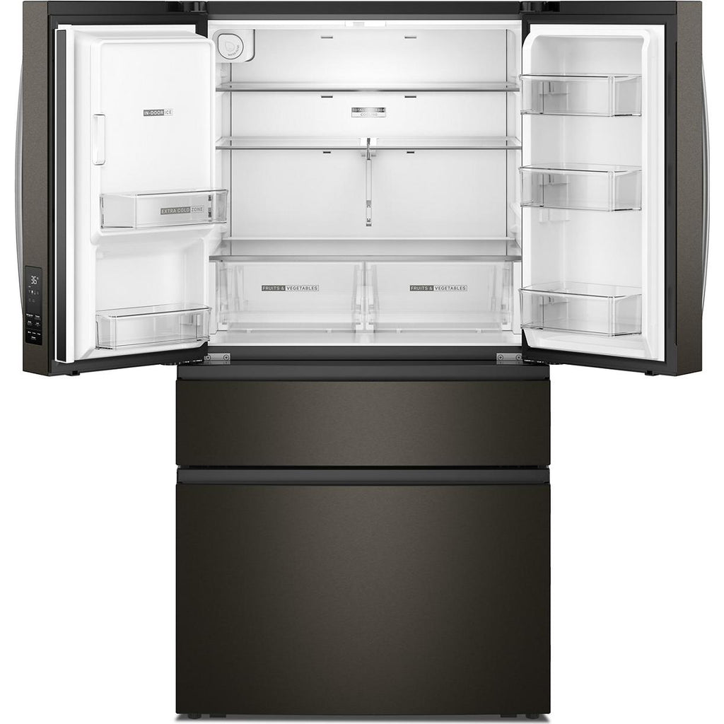  Whirlpool 36-inch French 4-Door Refrigerator with Water and Ice Dispensing System WRMF3636SV IMAGE 3