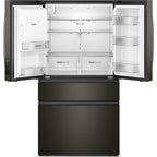  Whirlpool 36-inch French 4-Door Refrigerator with Water and Ice Dispensing System WRMF3636SV IMAGE 3
