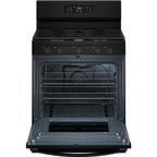  Whirlpool 30-inch Gas Range with Air Cooking Technology and Steam Clean WFGS4530SB IMAGE 2