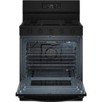  Whirlpool 30-inch Gas Range with Air Cooking Technology WFGS5730SB IMAGE 2