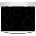  Whirlpool 30-inch Electric Range with Air Cooking Technology and Steam Clean YWFES4530SZ IMAGE 4