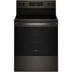  Whirlpool 30-inch Electric Range with Air Cooking Technology YWFES5730SV IMAGE 1