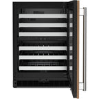  KitchenAid 24-inch Undercounter Wine Cellar with Full-Extension Metal-Front Racks KUWR324SPA IMAGE 2