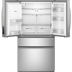  Whirlpool 36-inch French 4-Door Refrigerator with Water and Ice Dispensing System WRMF3636SZ IMAGE 3
