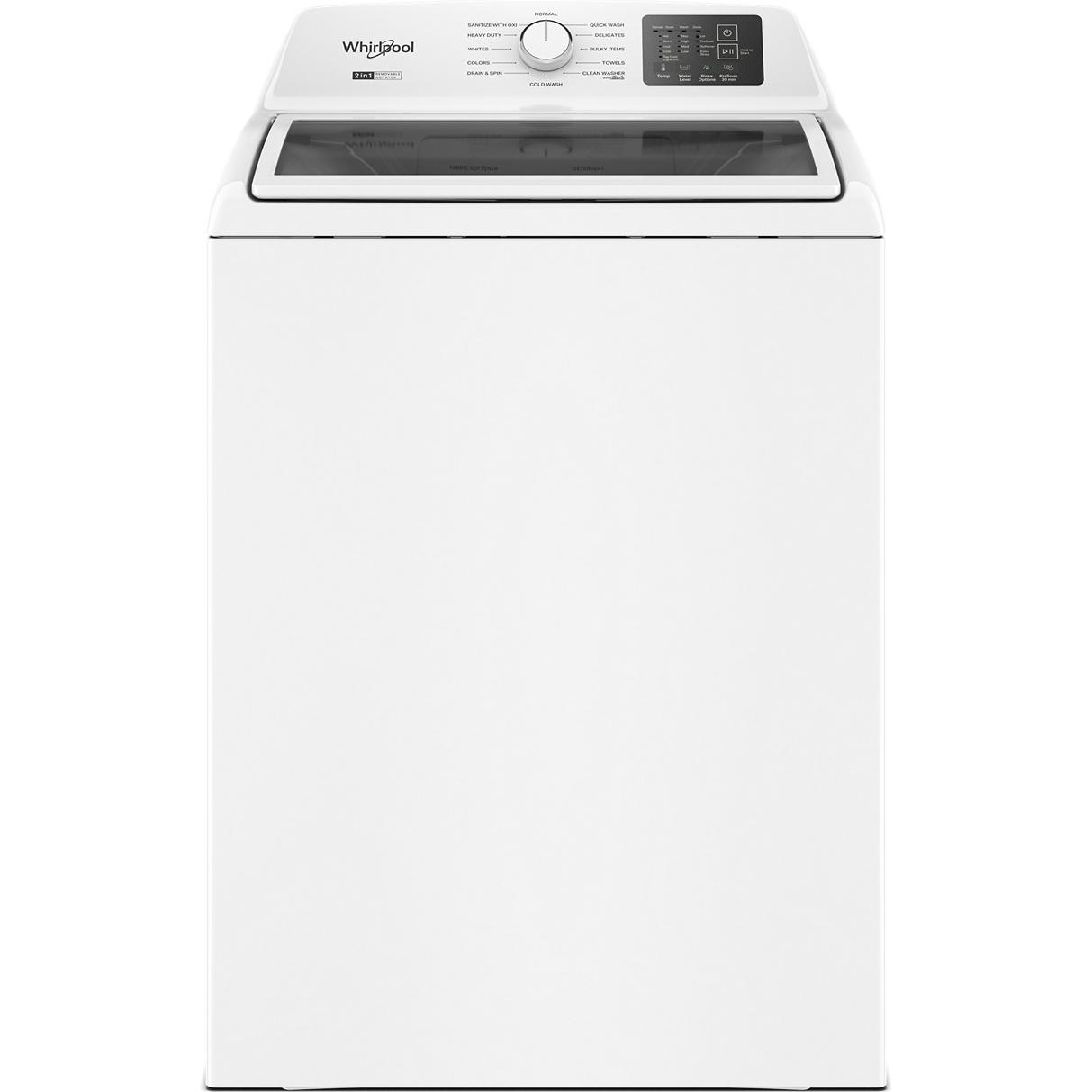  Whirlpool Top Loading Washer with Removable Agitator WTW4307SW IMAGE 1