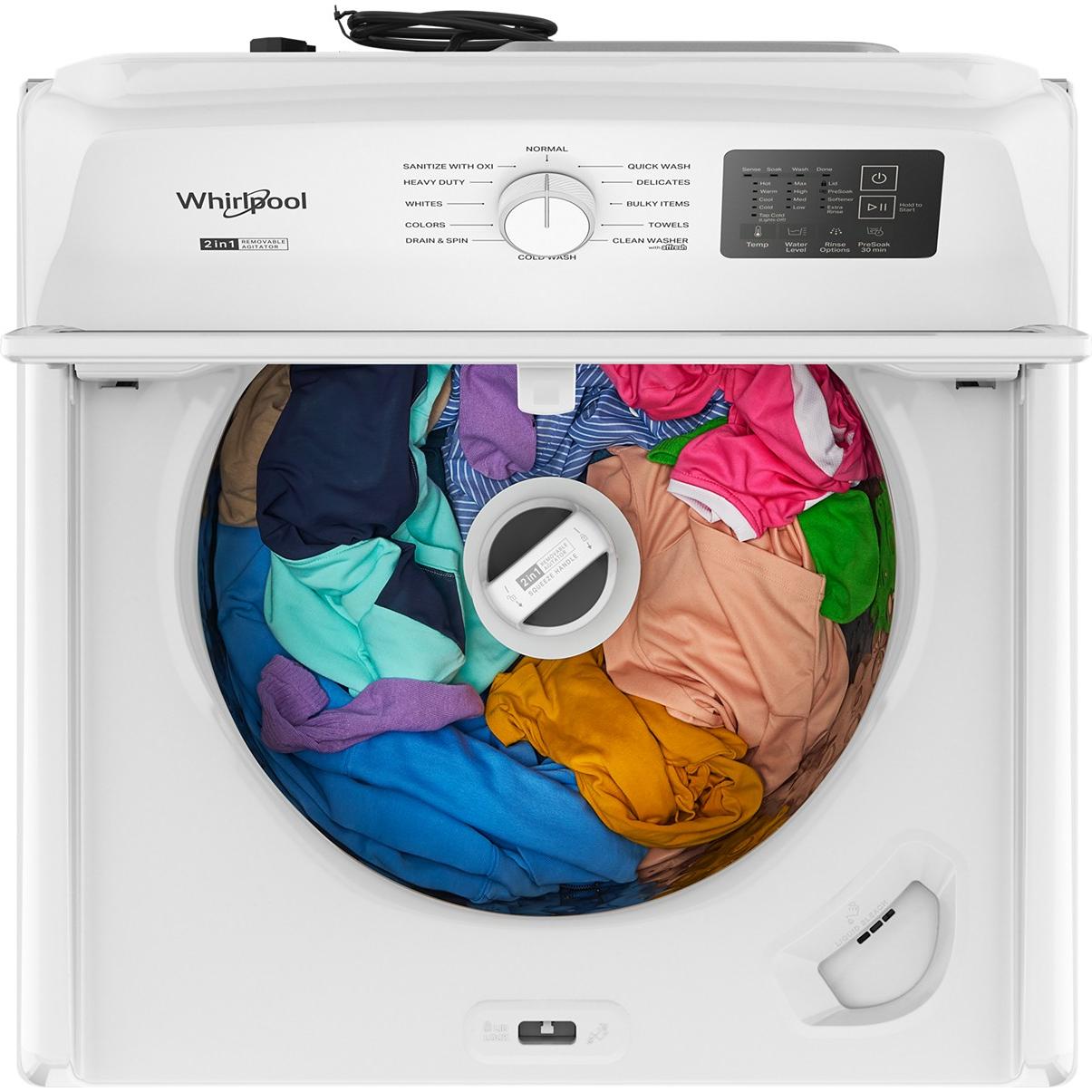  Whirlpool Top Loading Washer with Removable Agitator WTW4307SW IMAGE 12