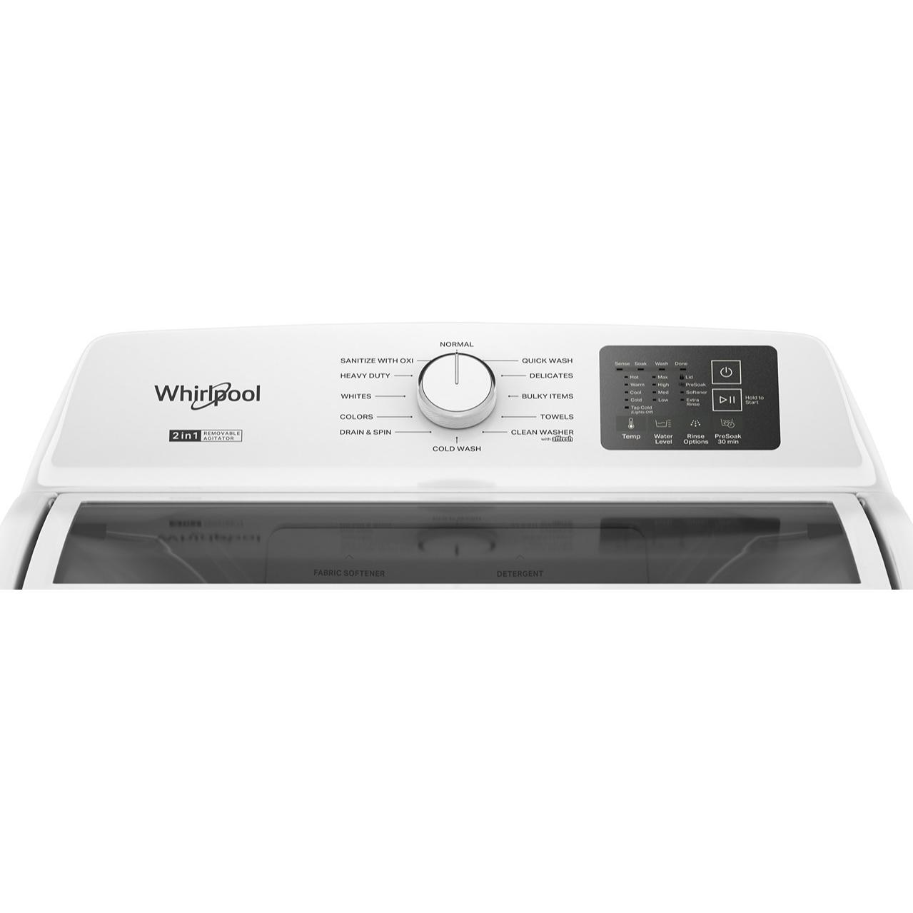 Whirlpool Top Loading Washer with Removable Agitator WTW4307SW IMAGE 5