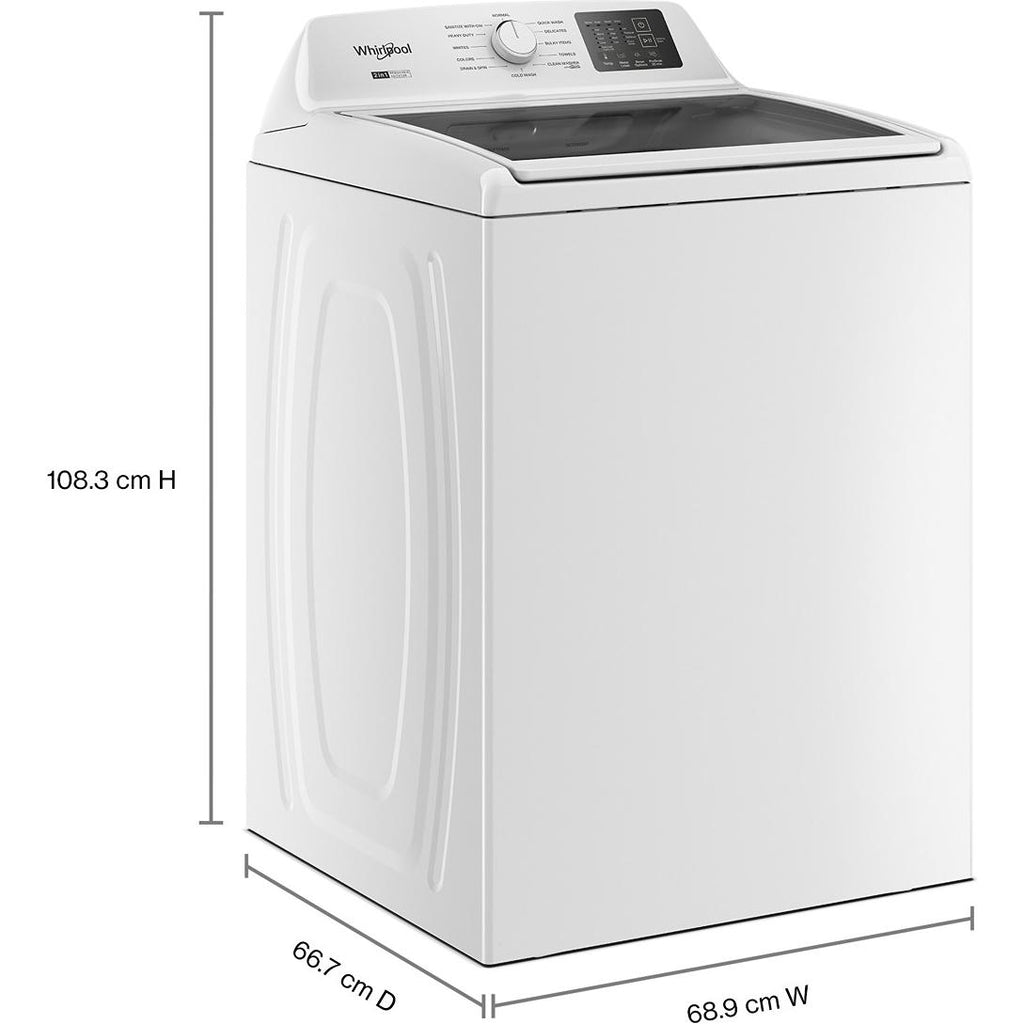  Whirlpool Top Loading Washer with Removable Agitator WTW4307SW IMAGE 6