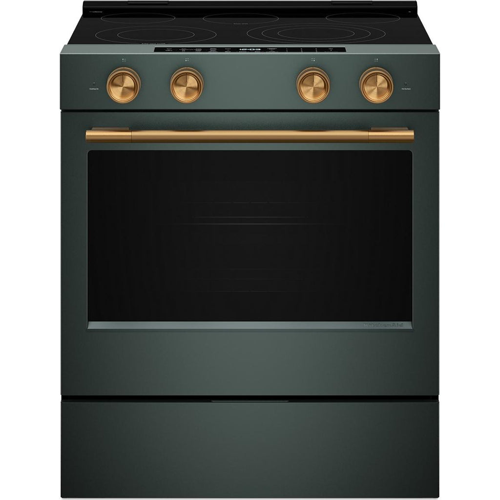  KitchenAid 30-inch Slide-in Electric Range with  Convection Cooking Modes YKSES530SJP IMAGE 4