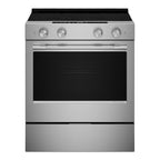  KitchenAid 30-inch Slide-in Electric Range with  Convection Cooking Modes YKSES530SPS IMAGE 1