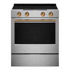  KitchenAid 30-inch Slide-in Electric Range with  Convection Cooking Modes YKSES530SPS IMAGE 4
