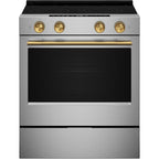  KitchenAid 30-inch Slide-in Electric Range with  Convection Cooking Modes YKSES530SPS IMAGE 5