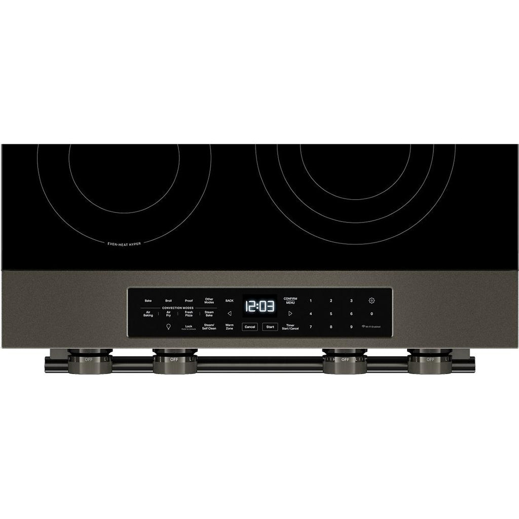  KitchenAid 30-inch Slide-in Electric Range with  Convection Cooking Modes YKSES530SBE IMAGE 12