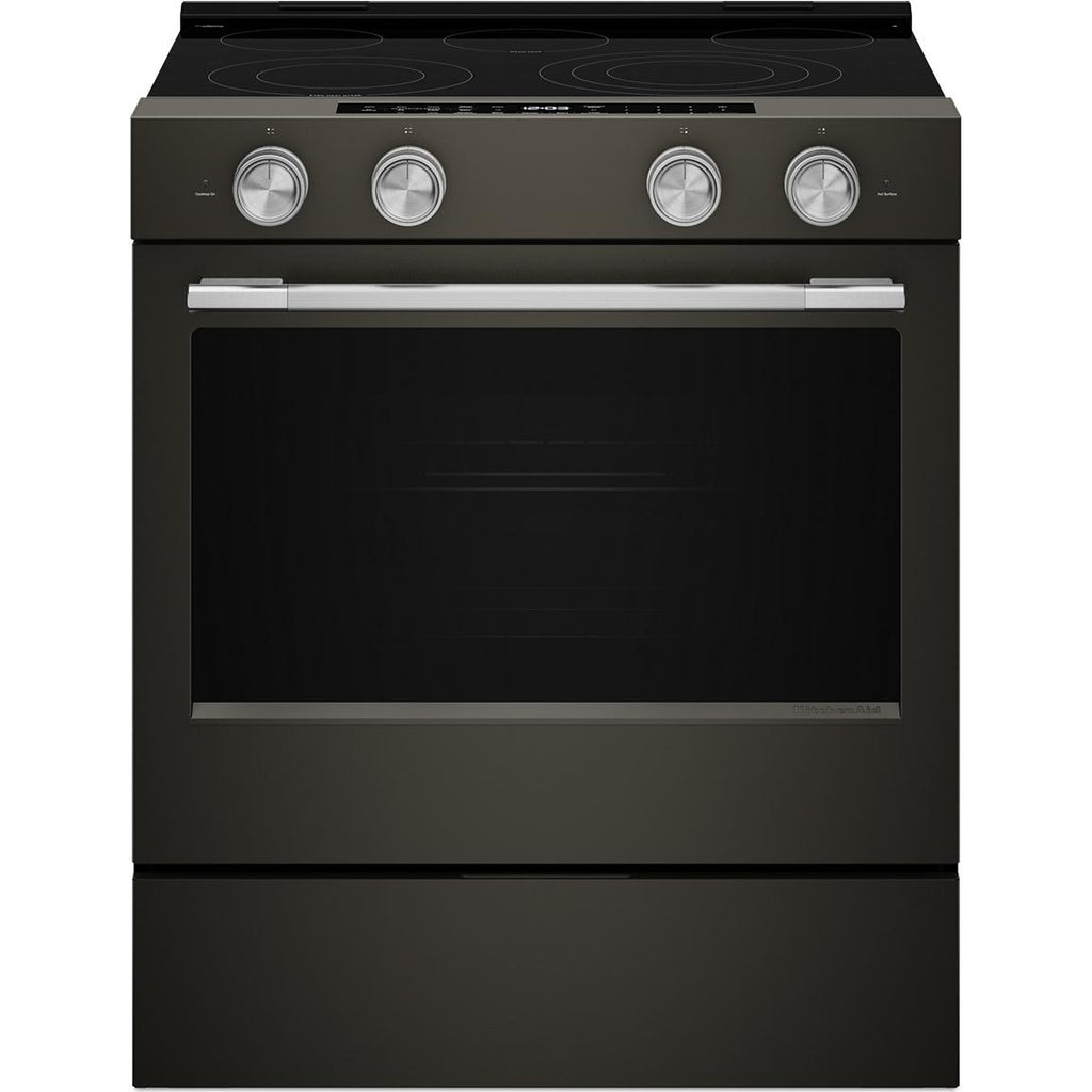  KitchenAid 30-inch Slide-in Electric Range with  Convection Cooking Modes YKSES530SBE IMAGE 5