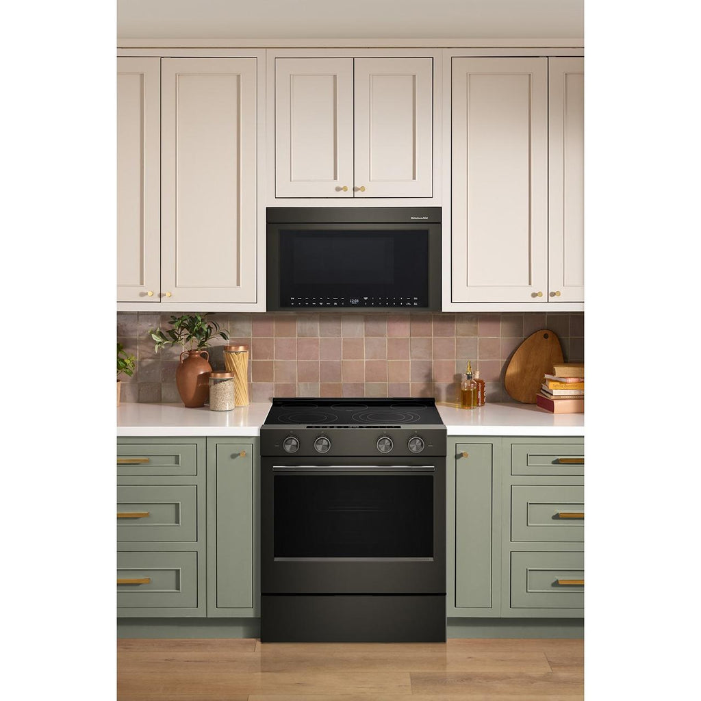  KitchenAid 30-inch Slide-in Electric Range with  Convection Cooking Modes YKSES530SBE IMAGE 6