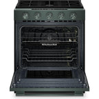  KitchenAid 30-inch Smart Slide-in Gas Range with Convection Cooking Modes and 2-in-1 Burner KSGS530SJP IMAGE 3