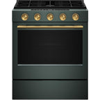  KitchenAid 30-inch Smart Slide-in Gas Range with Convection Cooking Modes and 2-in-1 Burner KSGS530SJP IMAGE 4