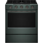  KitchenAid 30-inch Smart Slide-in Gas Range with Convection Cooking Modes and 2-in-1 Burner KSGS530SJP IMAGE 6