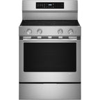  KitchenAid 30-inch Freestanding Electric Range with Wi-Fi YKFES530SPS IMAGE 1