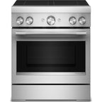  KitchenAid 30-inch Freestanding Induction Range KFIS930SSS IMAGE 1