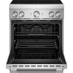  KitchenAid 30-inch Freestanding Induction Range with 4 Elements KFIS930SSS IMAGE 3