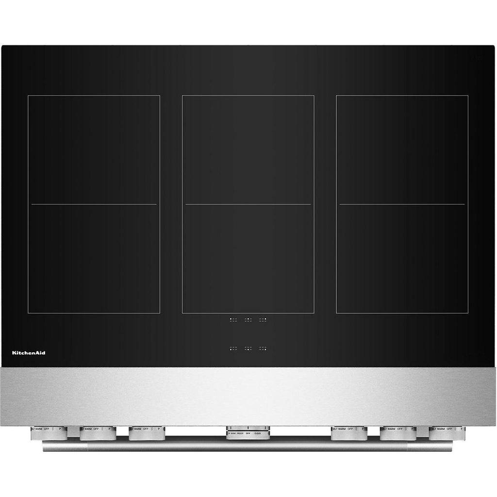  KitchenAid 36-inch Freestanding Induction Range with 6 Elements KFIS936SSS IMAGE 4
