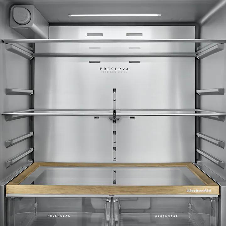  KitchenAid 36-inch, 31 cu. ft. French 3-Door Refrigerator with Interior Ice and Water KRFF336SPS IMAGE 11