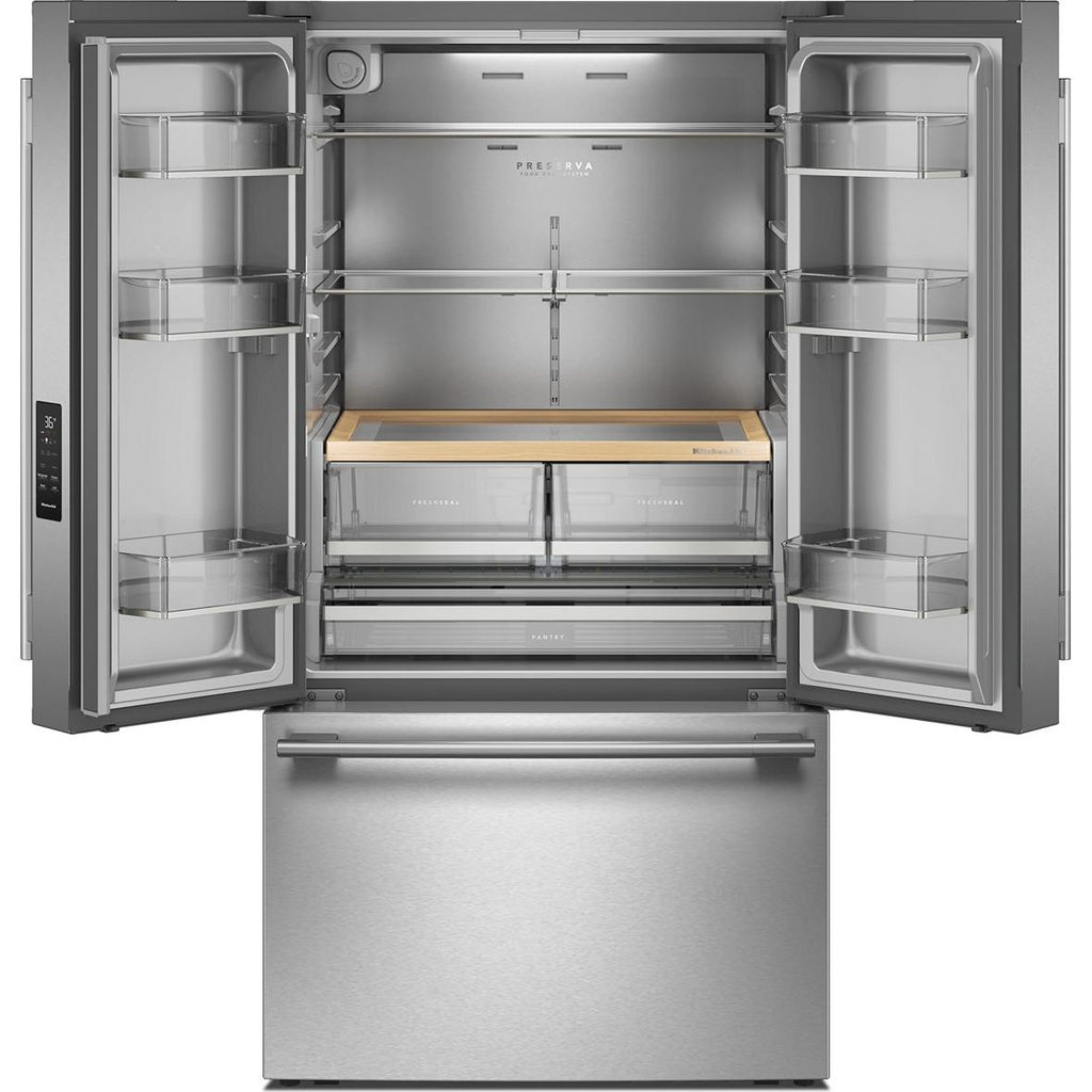  KitchenAid 36-inch French 3-Door Refrigerator KRFF336SPS IMAGE 2