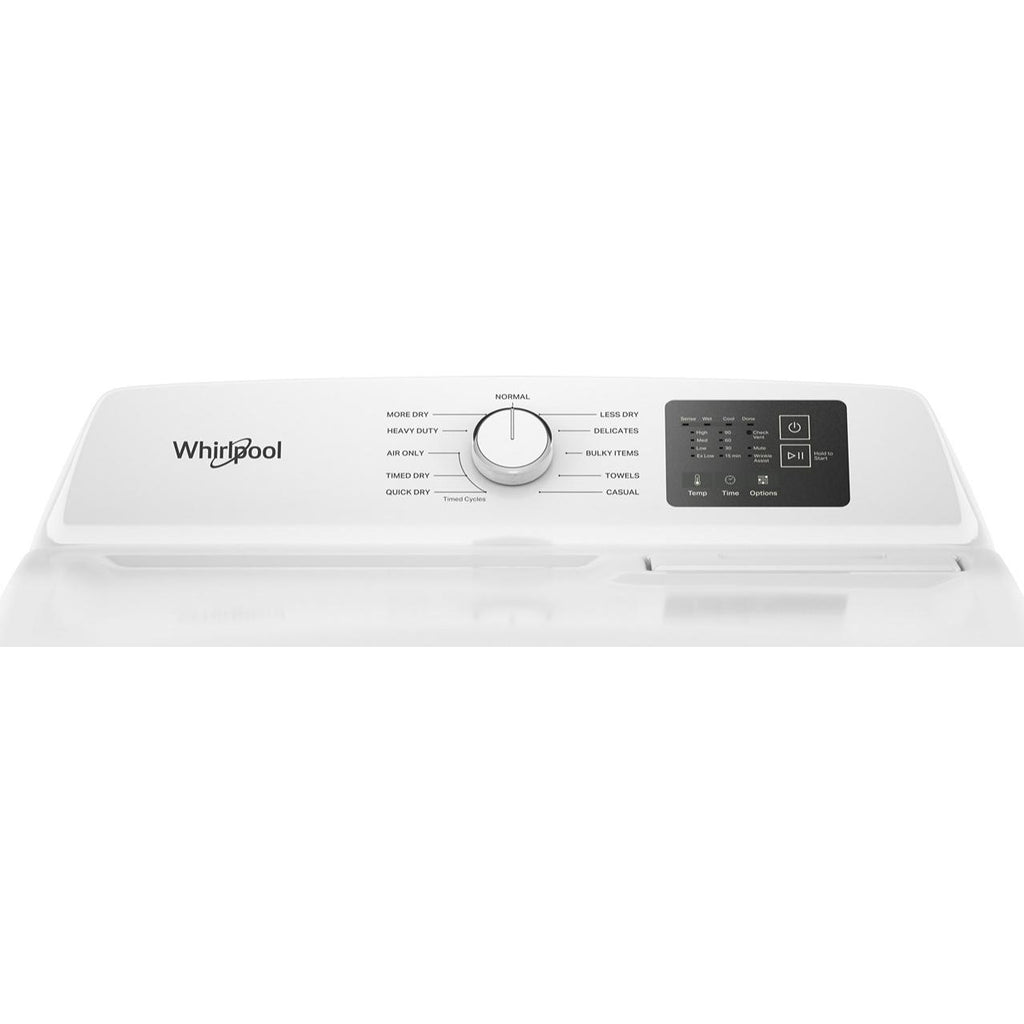  Whirlpool 7.0 cu. ft. Electric Dryer with AutoSensing WED4107SW IMAGE 4