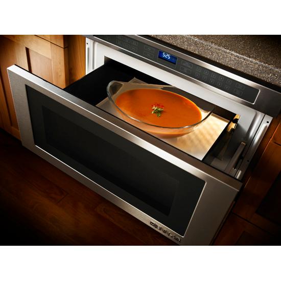 JennAir 24-inch, 1 cu. ft. Built-In Microwave Oven JMD2124WS IMAGE 3