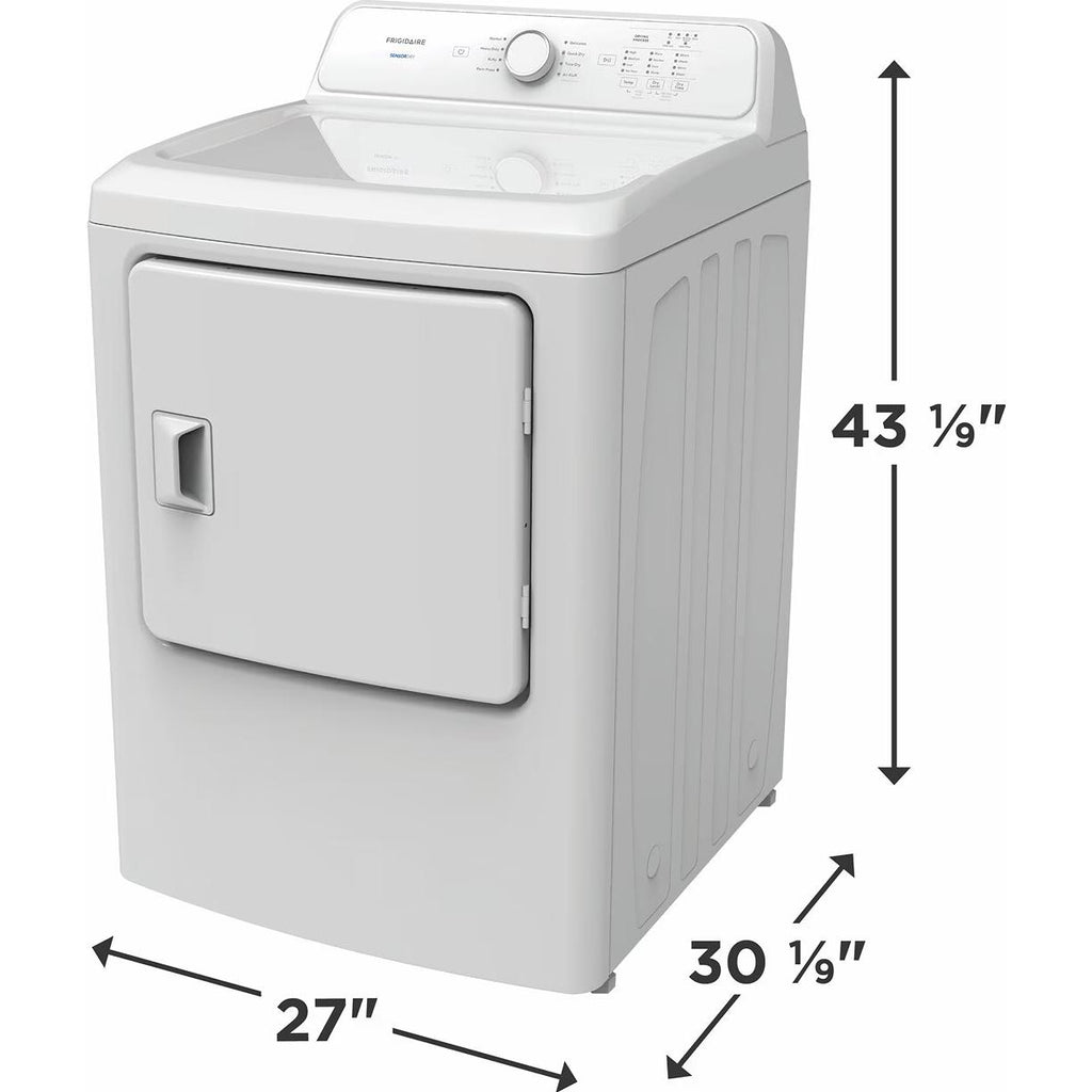  Frigidaire 7 cu. ft. Electric Dryer FLVE700CAW IMAGE 5
