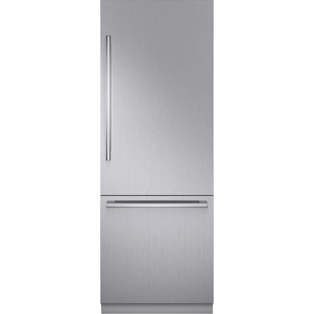  Bosch 30-inch, 16.5 cu.ft. Built-in Bottom Freezer with Wi-Fi Connect B30BB130SS IMAGE 1