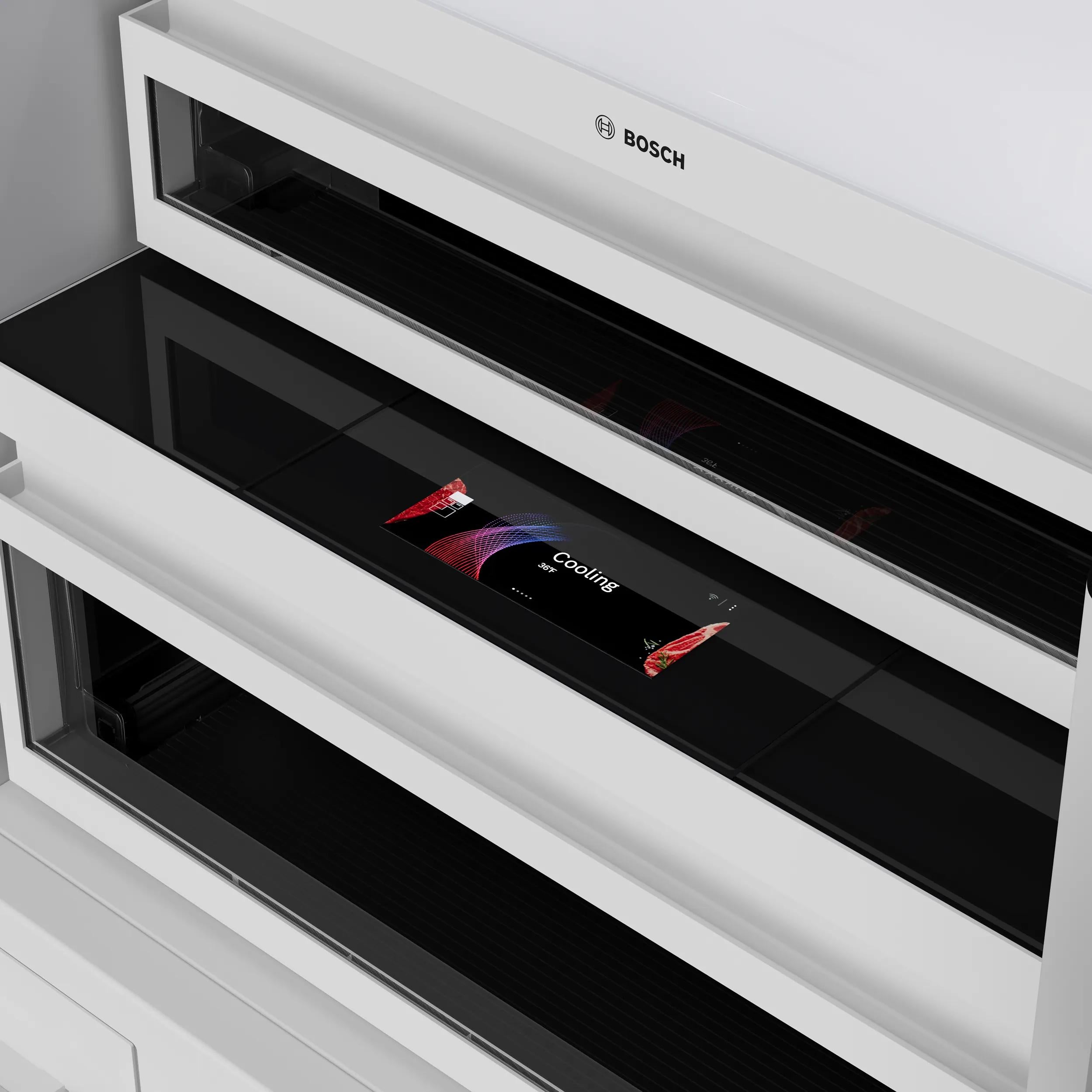  Bosch 30-inch, 16.5 cu.ft. Built-in Bottom Freezer with Wi-Fi Connect B30BB130SS IMAGE 12