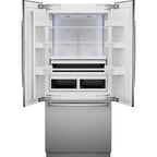  Bosch 36-inch, 20.1 cu.ft. Built-in Bottom Freezer with Wi-Fi Connect B36BT130NS IMAGE 2