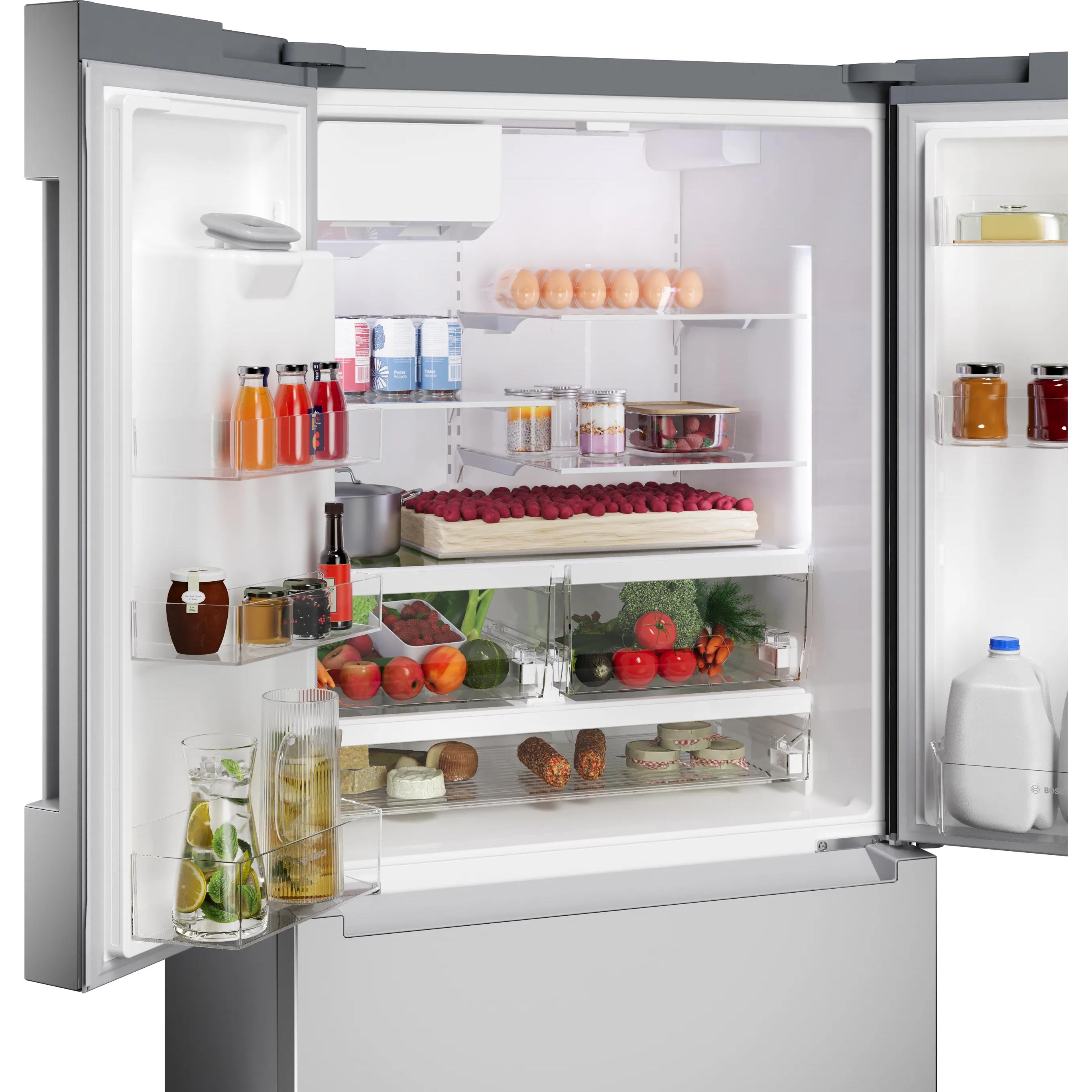  Bosch 36-inch, 21.6 cu.ft. Counter Depth Freezer with Wi-Fi Connect B36CD10ENS IMAGE 6