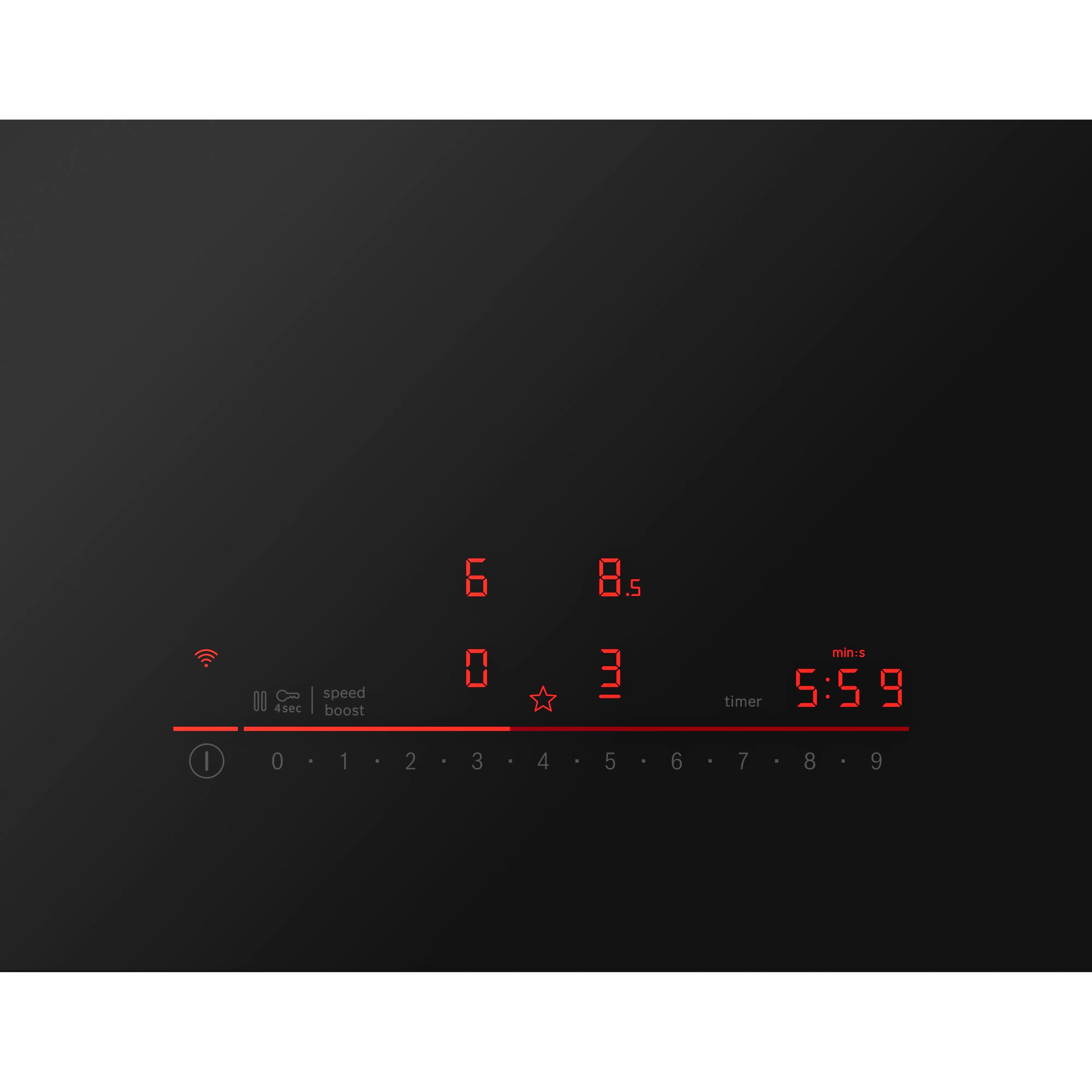  Bosch 30-inch Built-in Induction Cooktop with SpeedBoost® NIT5063UC IMAGE 3